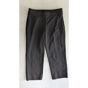 SOCA ST JOHN Women Pants Size 10 Cropped Ponte Knit‎ Stretch Side Zip Minimalist